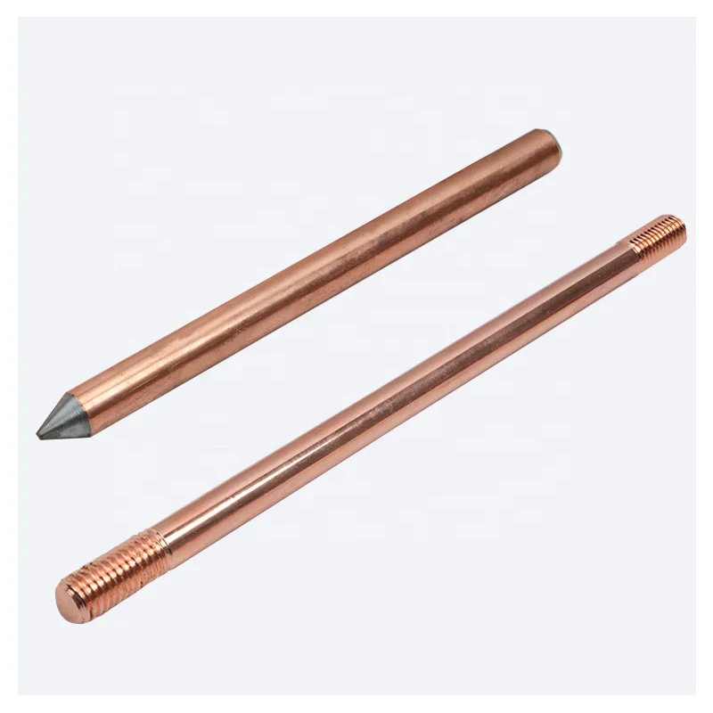 Earthing And Lightning Protection System Copper bonded earth Rod,Copper clad steel rod,Ground rods