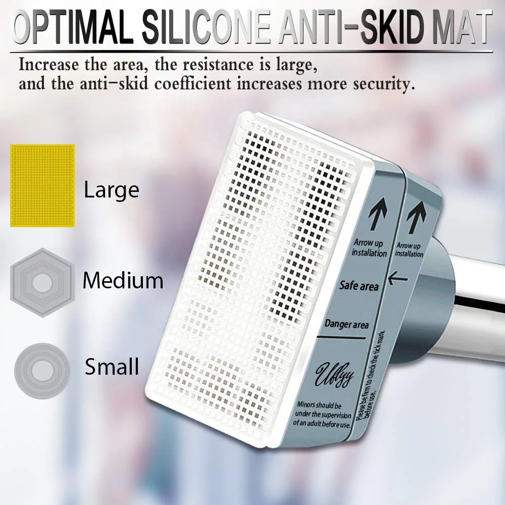 Wellshow Sport Pull up Bar, Door Exercise Bar without Screw Installation, Doorway Pull up Bar with Locking Mechanism Workout Bar