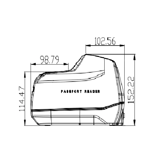 Passport Reader and ID Card Reader can use for Car rental