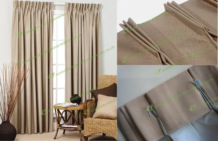 Drapery Accessories Nylon Elastic Transparent Curtain Material Curtain Poles Tracks Curtain Pleat Tape