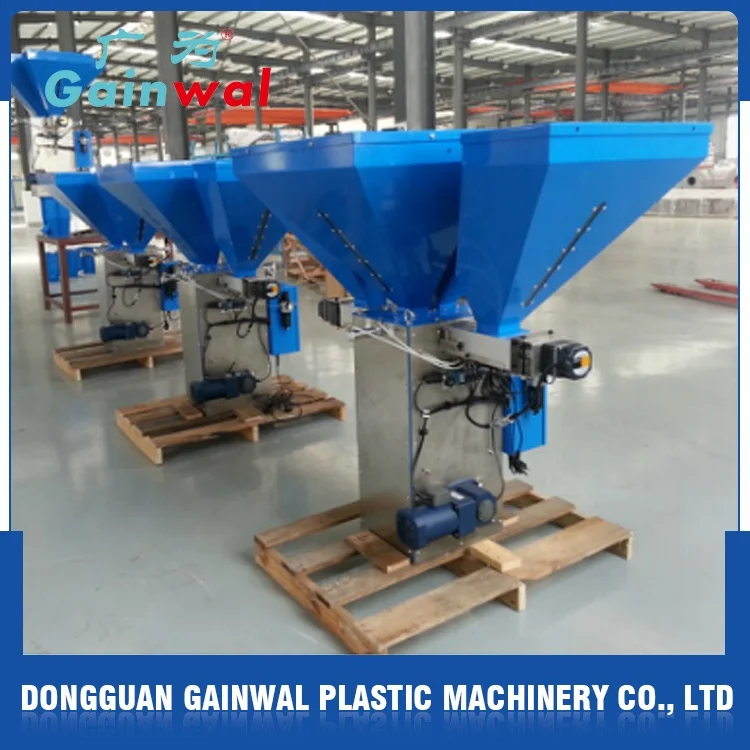 
Plastic gravimetric blender 