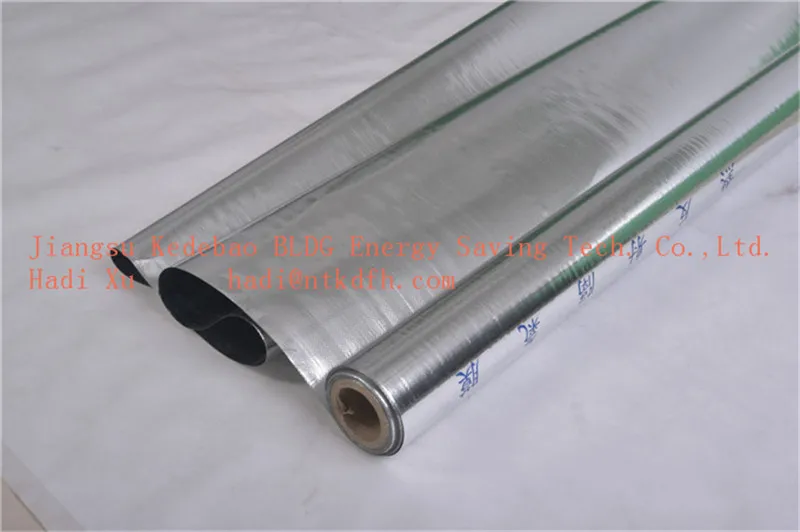 Aluminium foil synthetic pe woven cloth as thermal radiation and moisture barrier