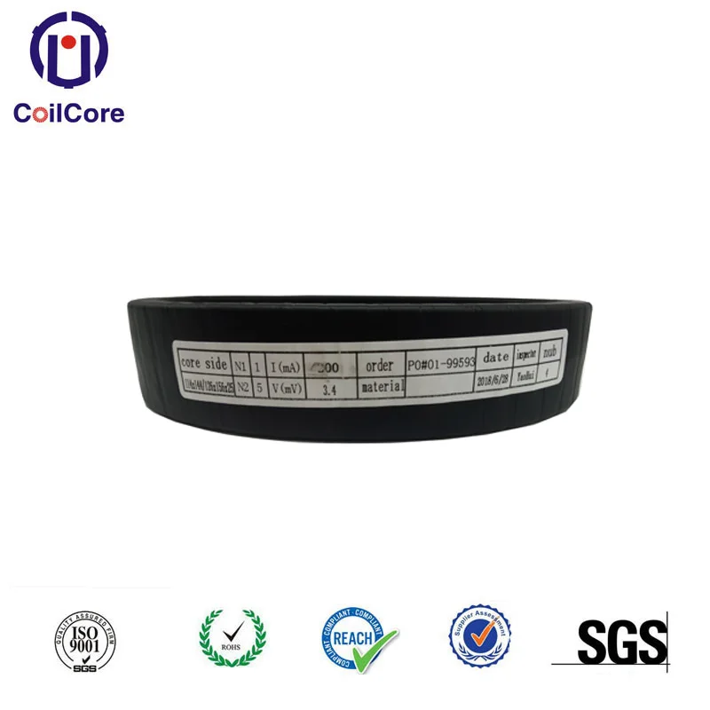 Oval Magnetic Nanocrystalline Core 200mA Instrument Current Power Transformer