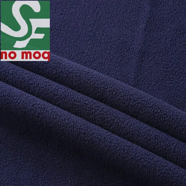 Super soft 100% polyester micro polar fleece fabric for home textile