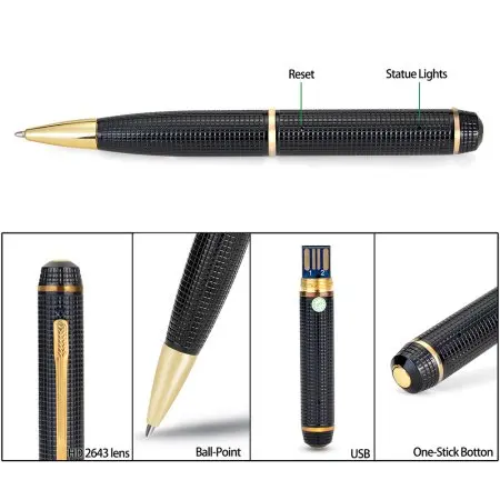 Hidden Camera Pen Mini USB Portable DVR Cam Wireless  Hidden Pen Camera Security