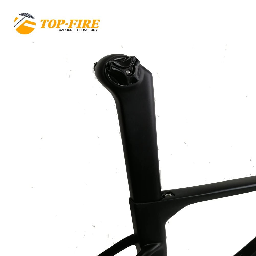 TOP FIRE most popular china bicycle frames FM-R890 carbon bicycle frame with direct mount brake