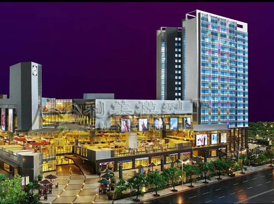 HO ARCHITECTURAL MODEL BUILDINGS MAKING