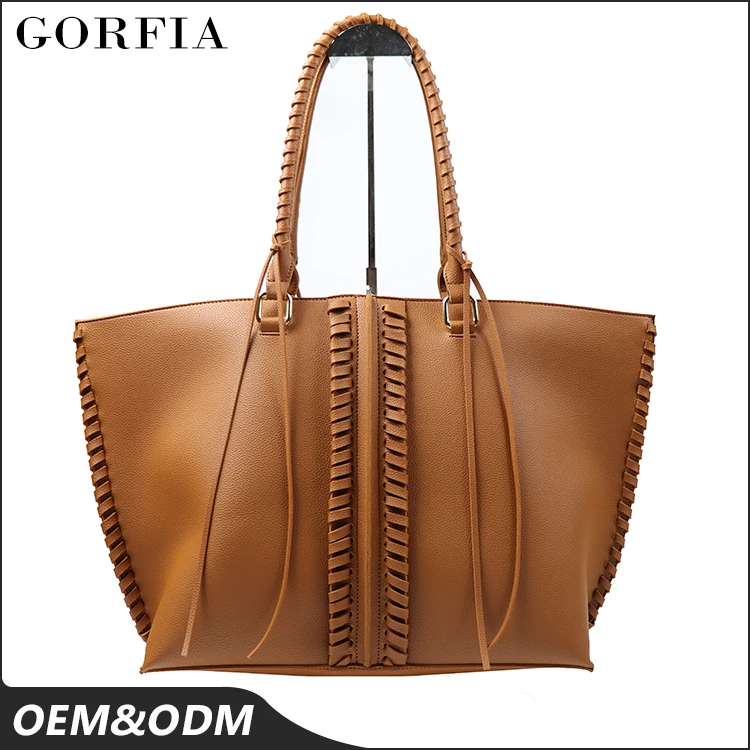 Высший сорт равнине коричневый цвет клецки shaped ПР дамы бренда сумки сумки с насосной ремень