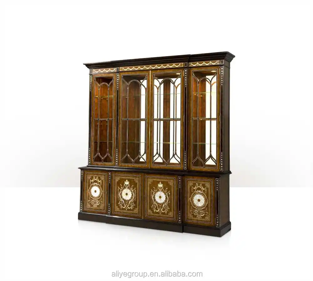 Luxury Antique Executive Desk Wooden Office Furniture