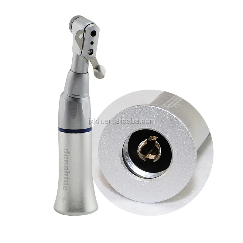 Denshine NEW Dental Slow Low Speed Wrench Type Handpiece Contra Angle Latch Bur dental handpiece low speed