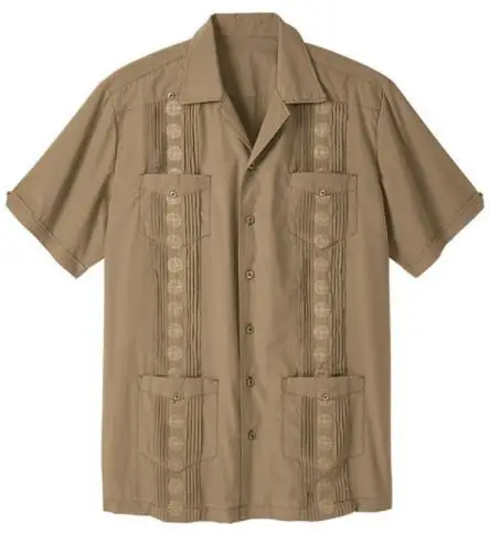 Guayabera Shirt Cuban shirt  Mexican shirt