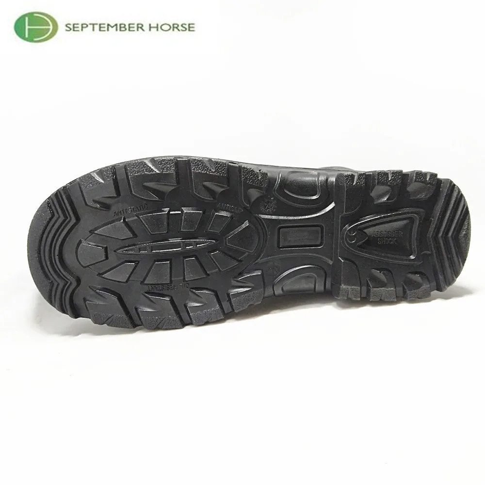 Industrial ankle safety protective work boots for men