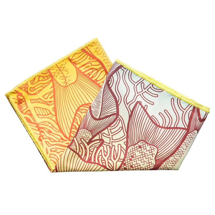 2019 new product Custom printed microfiber sports beach towel