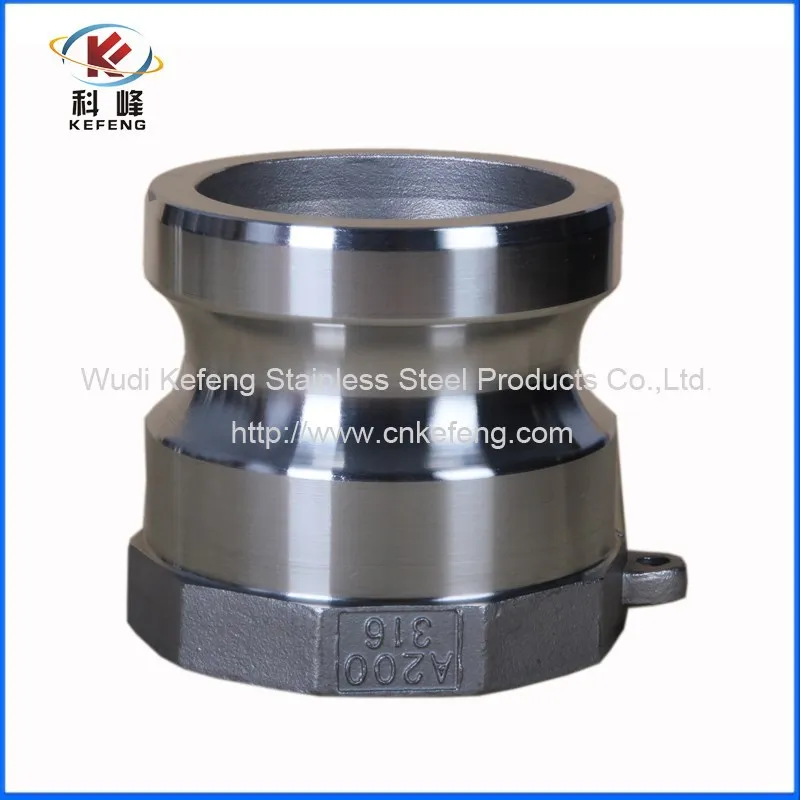 Stainless steel Camlock Connector Type A Quick Hydraulic Quick Coupling