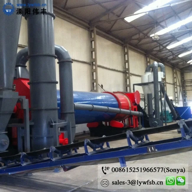 1-10th Biomass sawdust rotary dryer price