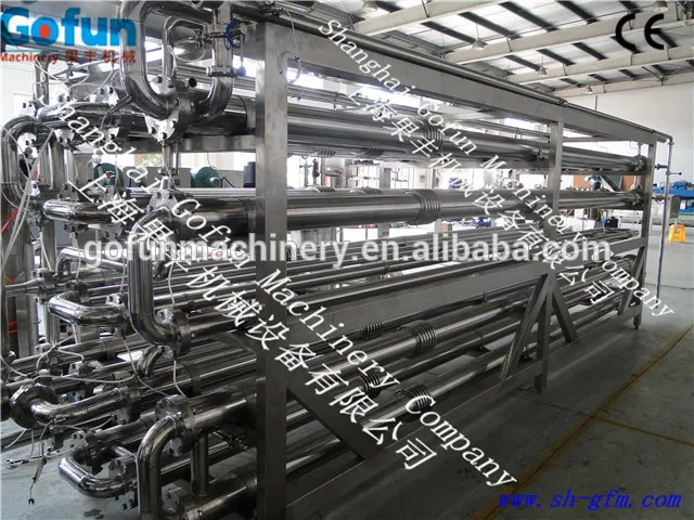 фруктового пюре uht стерилизации оборудования