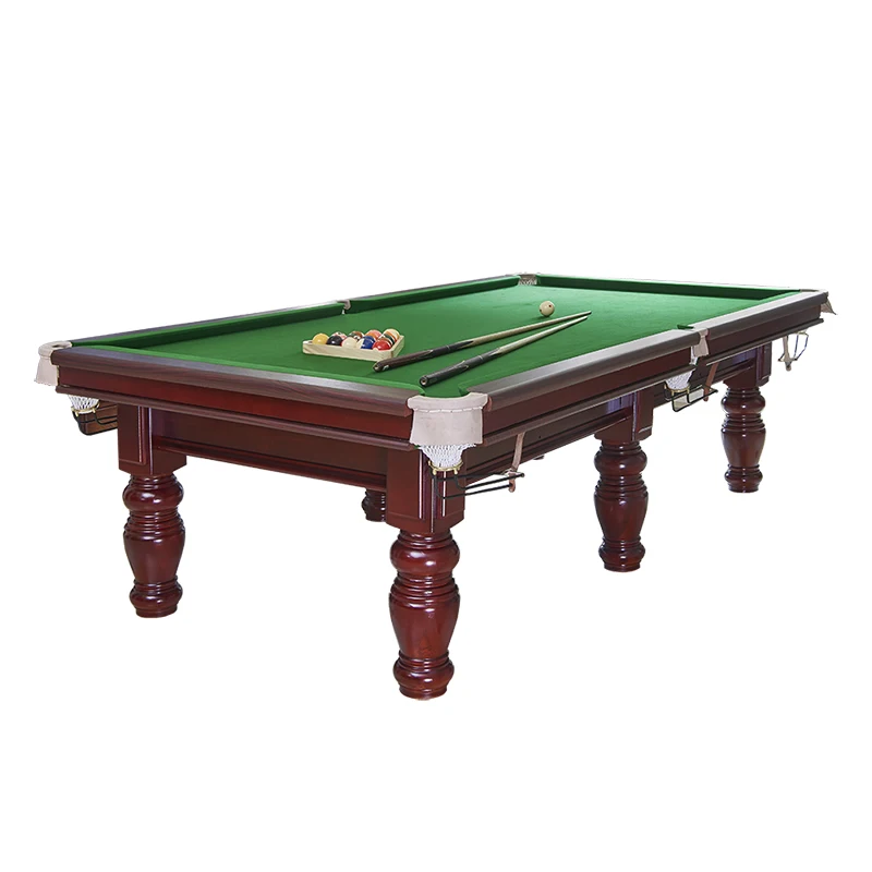 Solid wood slate billiard 8 ball pool table with cheap price for sale