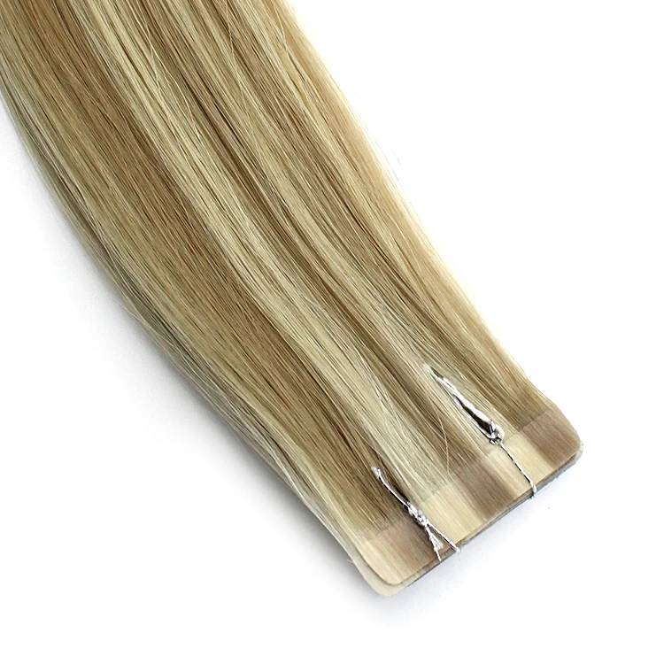 
Professional Factory Wholesale Double Drawn Russian Remy Human Hair Tape Hair Extensions 
