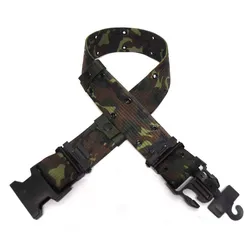 Adjustable Tactical Military Waist Belt Strap Hunting Survival plastic Buckle Nylon Belt
