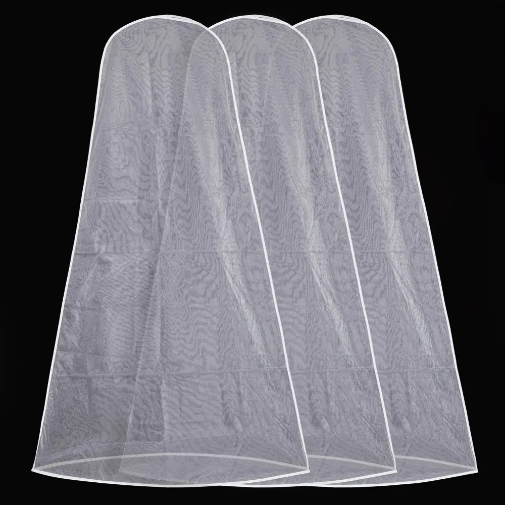 Заводская оптовая продажа свадебная дышащая марлевая сумка для свадебного платья