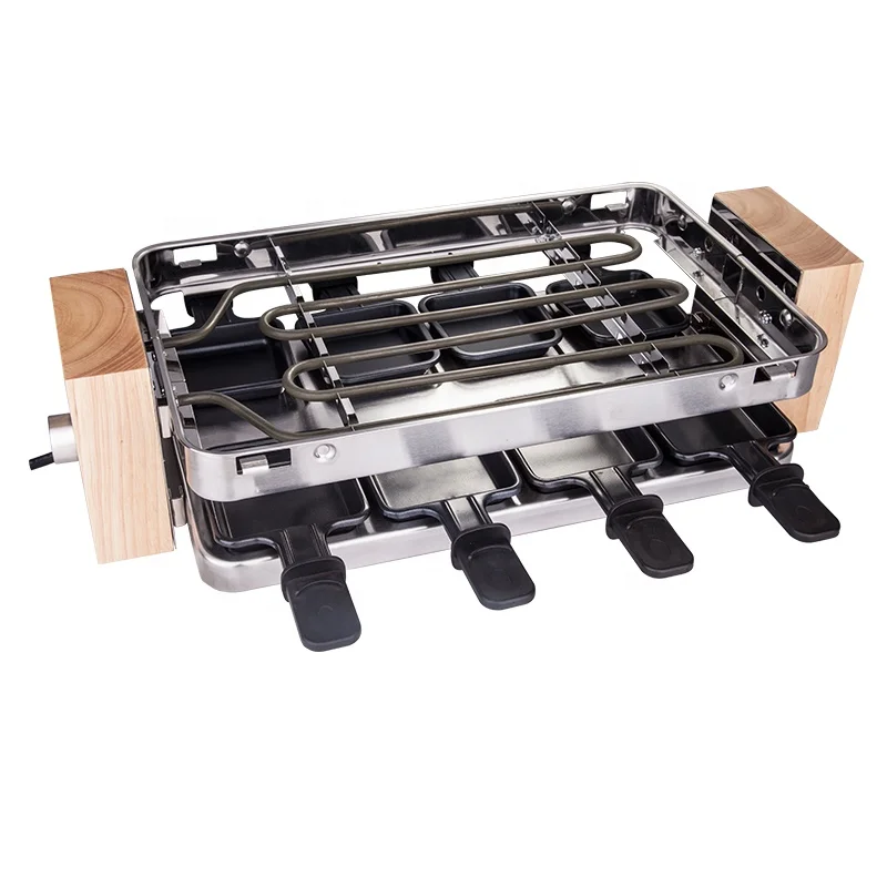 Tabletop Smokeless Restaurant Mini Japanese Barbeque Brazilian Hot Plate and European Electric Custom Portable Chinese Bbq Malay