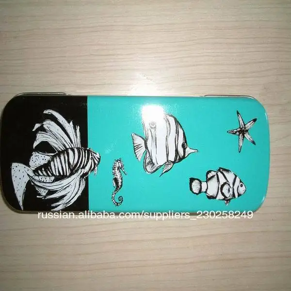 небольшой карандаш коробка олова