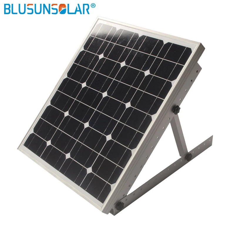  Bluesun Solar Регулируемая насадка солнечной панели монтажные кронштейны для 100 Вт солнечная панель складной ноги наклона лодки RV