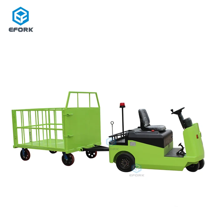 
4 ton 6 ton Electric Tow Tractor with 2 Front Wheels 