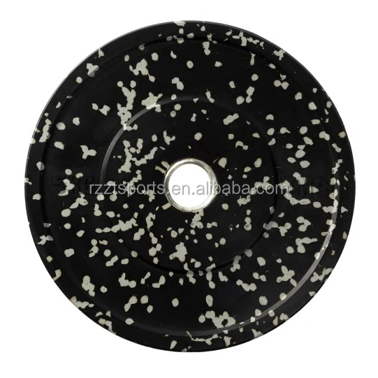 
fitness color fleck hitemp bumper plates 