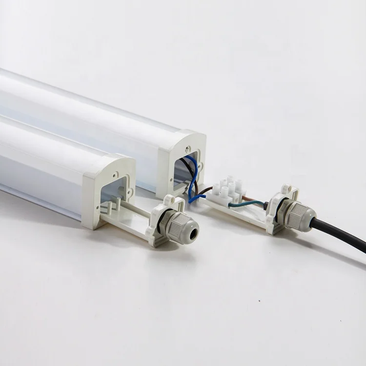 
China Manufacturer Wholesale Indoor Lighting 2feet IP66 Led Tri-proof Tube Light 