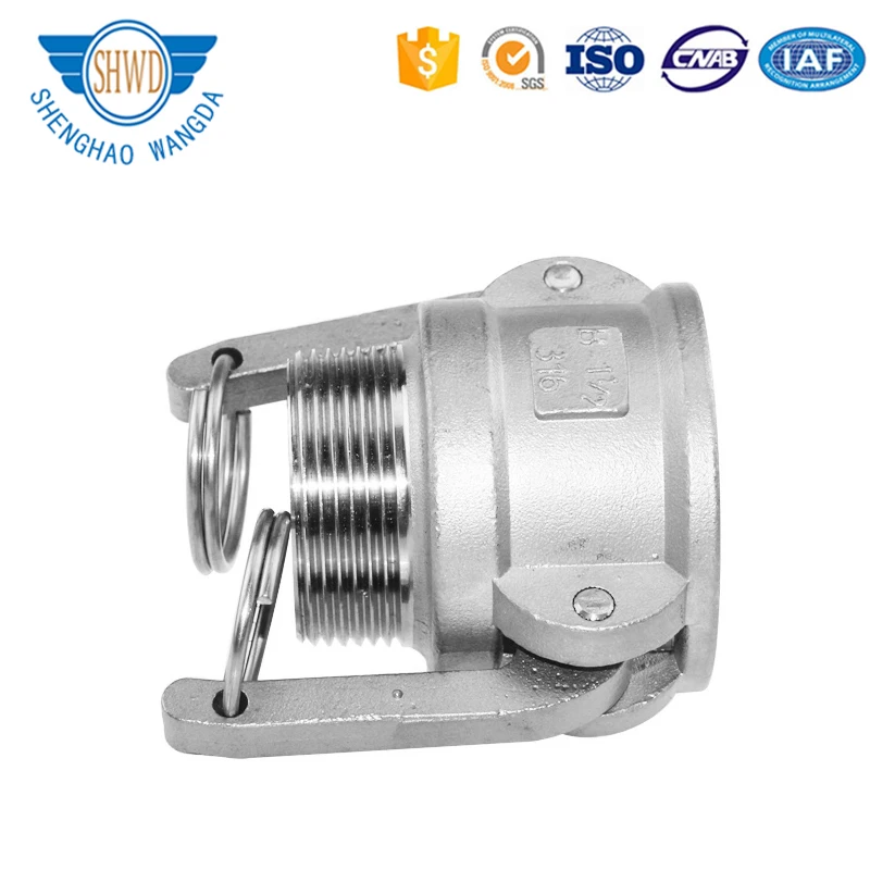 Wholesale Cheap Price 304/ 316 Stainless Steel Hose Quick Coupler Camlock Couplings