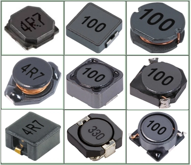 Unshielded smd inductor common mode chock coil inductors smd ferrite core power inductor