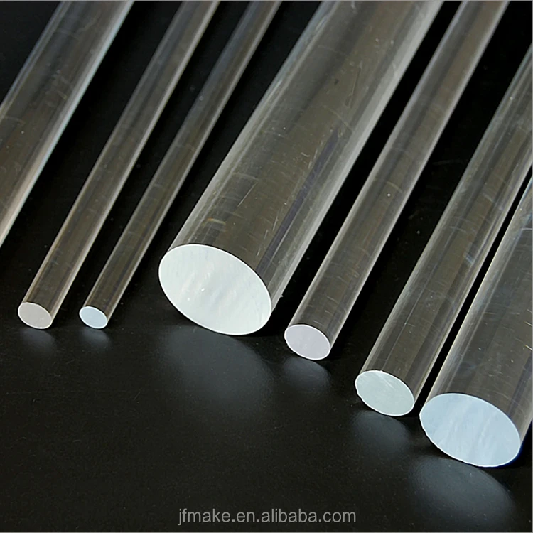 Guangzhou Jufeng Plastics Products Clear Cast Acrylic Rods for Sale