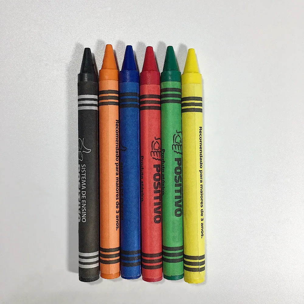 Высокое качество, оптовая продажа, карандаш 6 цветов с EN71 ASTM