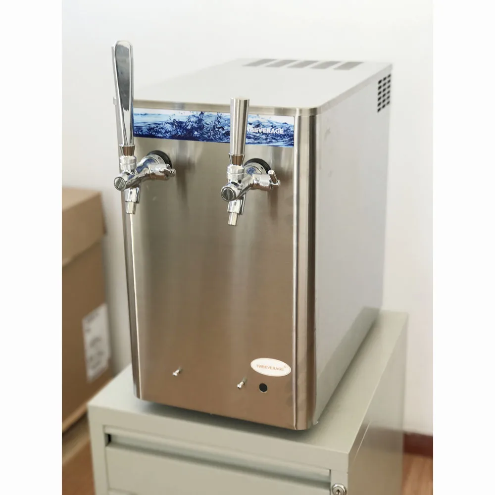 50KHz draft beer vending machine with ice bank cooling