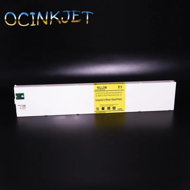 Ocinkjet 6 видов цветов 440 мл SS21 растворитель совместимый картридж с чернилами полный эко-сольвентные чернила для Mimaki JV33 принтер