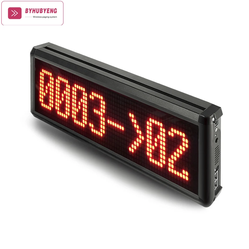Electronic Calling System Wireless Queue Management Calling System FM Technology LED Display Queuing Machine