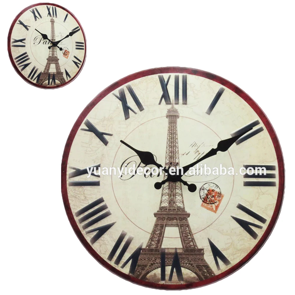 High Quality Flower Shape Watch Wrought Modern Wall Clock for Home Decor
