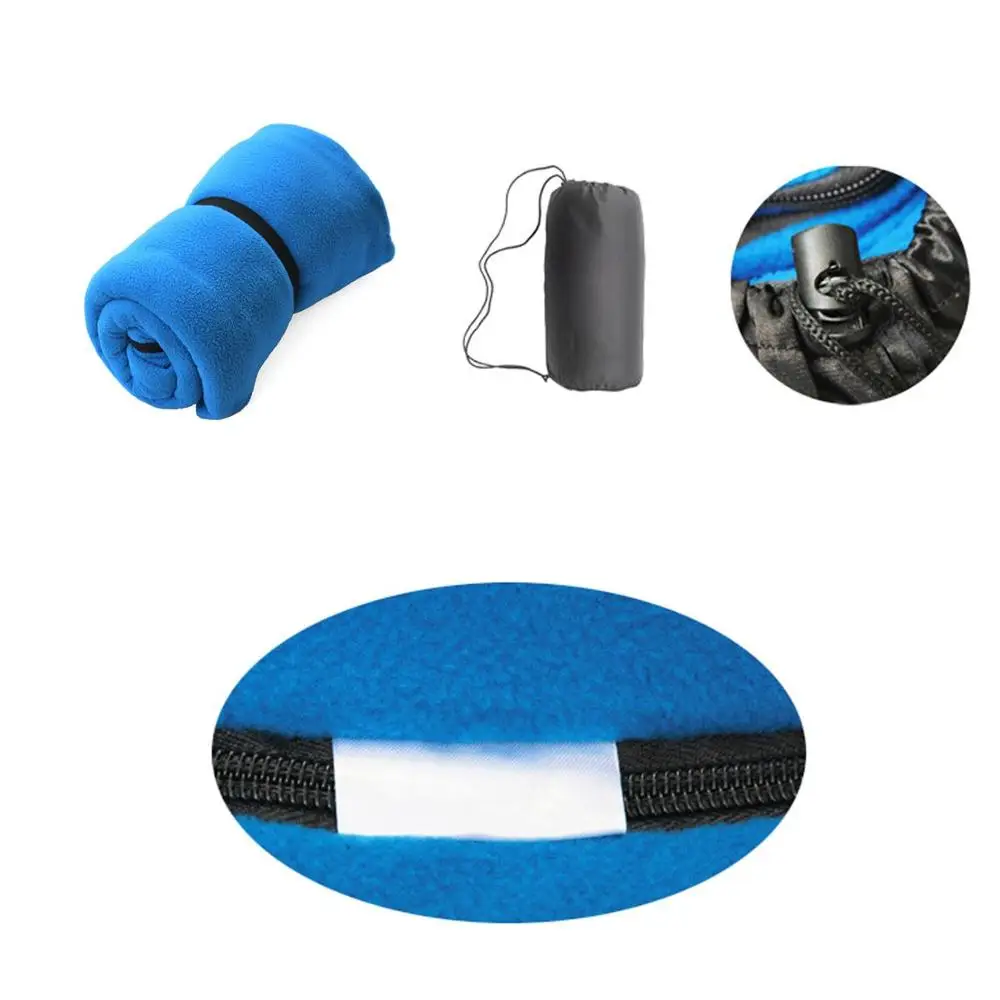 WOQI Hot Sale Customized Sleeping Bag Liner Sleep Sheet Sleep Sack Camping Travel Liner with Pillow Soft