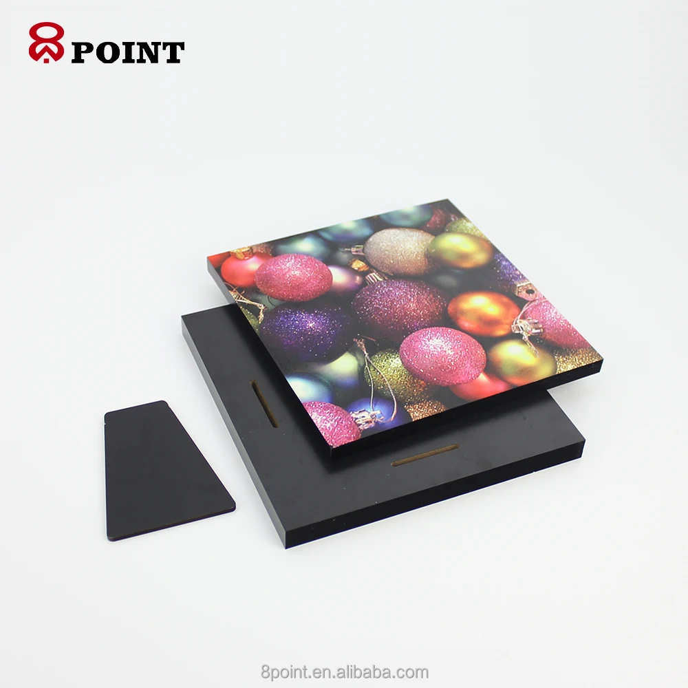 6 by 6 inches square blank mdf photo picture frame