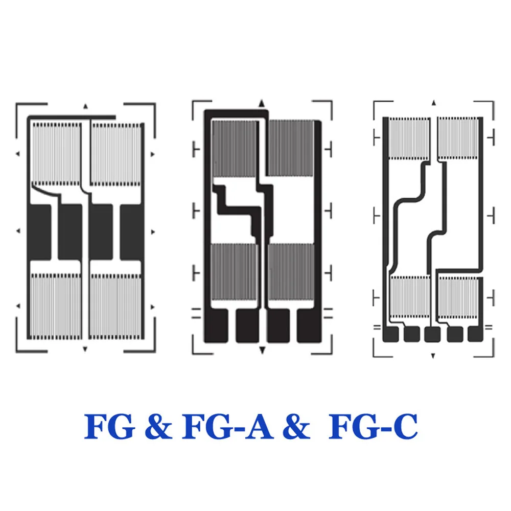 FG full bridge metal foil strain gauges sensor for transducer application