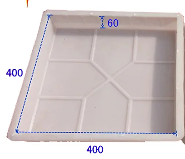 
China Concrete Tiles of Plastic Mould 
