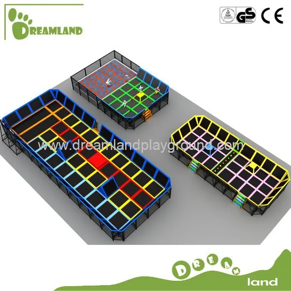 Мини складной надувной на открытом воздухе гимнастика батут коврик