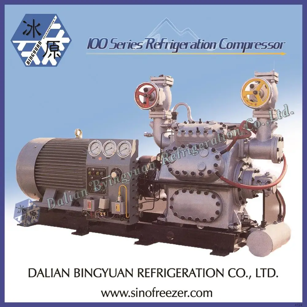 Dalian industrial compressor unit for ice plant