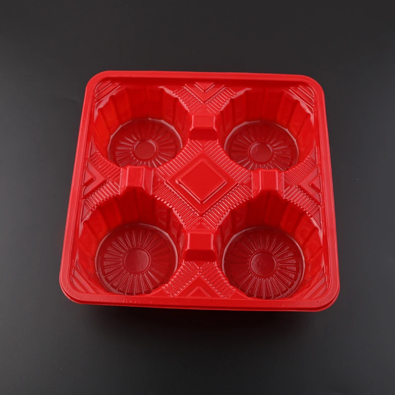 Eco-friendly Disposable 4 Cups Paper / Plastic Cup Holder paper for Take Away Drink