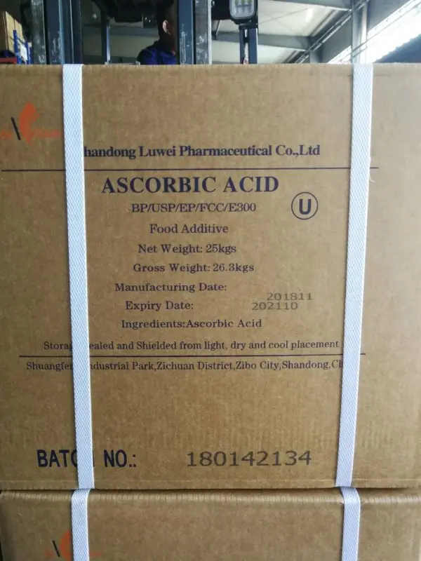 
Best selling weisheng luwei ascorbic acid BP/EP/USP 