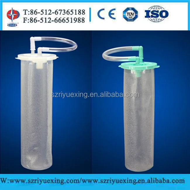 Disposable Medical Suction Liner In 1L, 1.5L, 2L