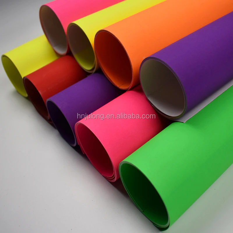 
High quality specialty paper fluorescent paper jumbo roll 