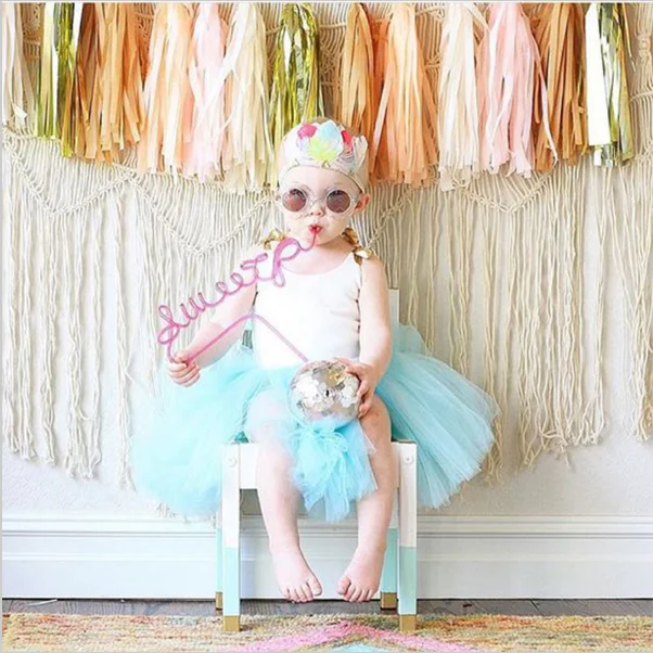 
High quality handmade DIY tissue paper tassel garland 