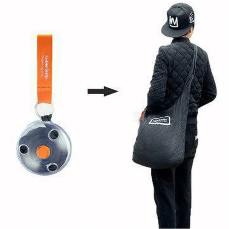 
fashion creative foldable eco grocery bag foldable nylon eco bag 